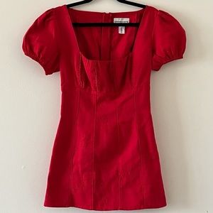 Finders Keepers Red Mini Dress